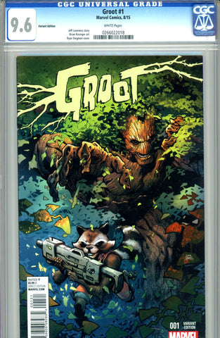 Groot #1  CGC graded 9.6 - Variant Edition SOLD!