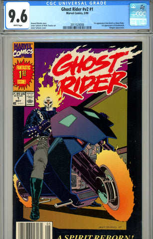 Ghost Rider #v2 #1 CGC graded 9.6 first Deathwatch SOLD!