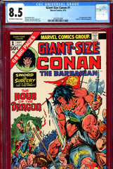 Giant-Size Conan #1 CGC graded 8.5 - first appearance of Belit