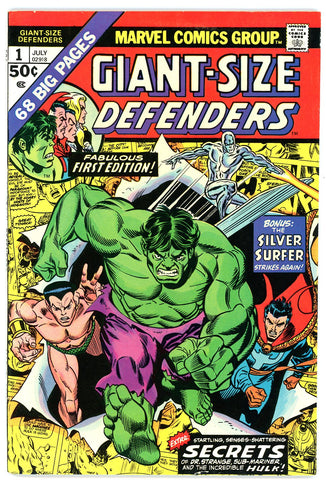 Giant Size Defenders #01 VF/NEAR MINT  1974