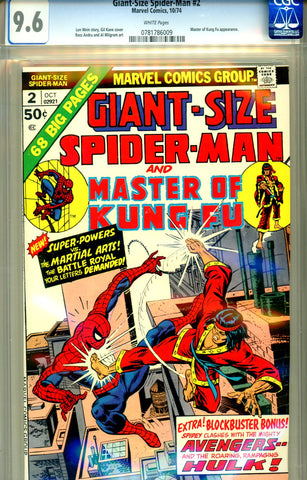 Giant-Size Spider-Man #1  CGC graded 9.6  SOLD!