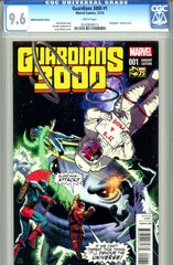 Guardians 3000 #1  CGC graded 9.6  Molina Variant Cover