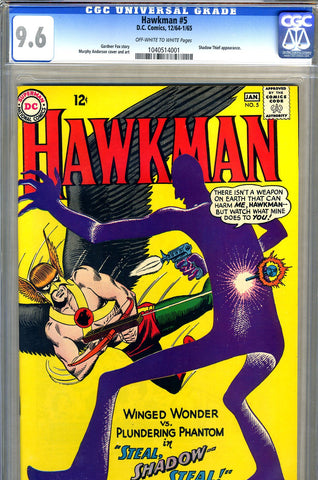 Hawkman #05   CGC graded 9.6 - SOLD