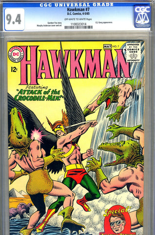 Hawkman #07   CGC graded 9.4 - SOLD