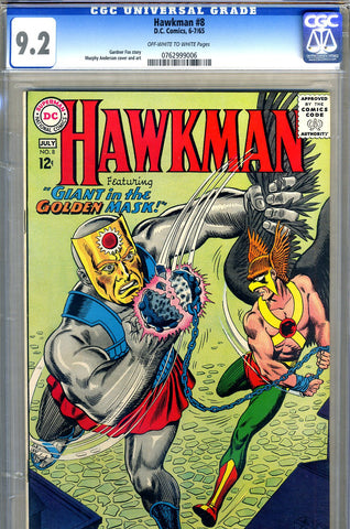 Hawkman #08   CGC graded 9.2 - SOLD