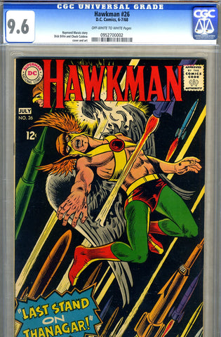 Hawkman #26   CGC graded 9.6 - SOLD