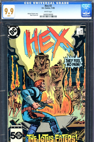 Hex #3 CGC graded 9.9 - SINGLE HIGHEST GRADED - SOLD!