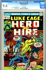 Hero for Hire #07 CGC graded 9.4  Christmas cover