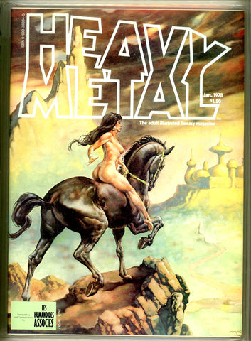Heavy Metal #10 CGC graded 9.6 - SOLD!