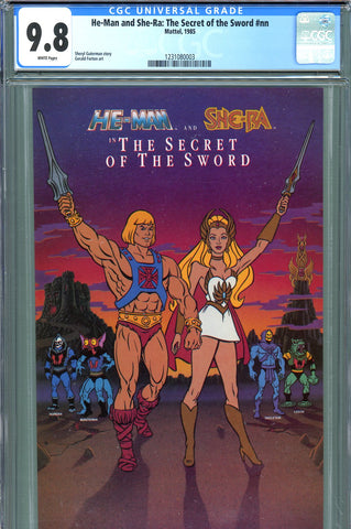 He-Man and She-Ra: The Secret of the Sword #nn CGC graded 9.8 - first She-Ra?