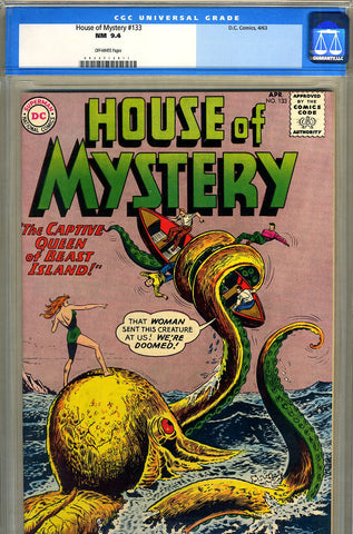 House of Mystery #133   CGC graded 9.4 - SOLD