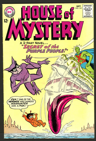 House of Mystery #145   VERY FINE   1964