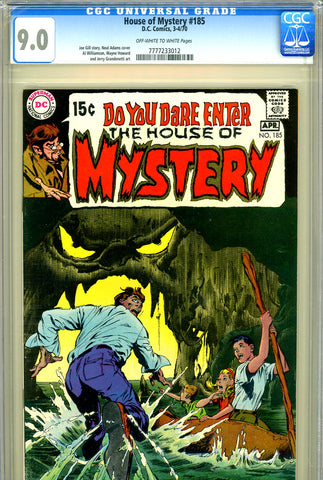 House of Mystery #185 CGC 9.2 - Neal Adams cover - SOLD!