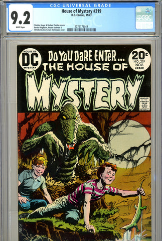 House of Mystery #219 CGC 9.2  Wrightson art - SOLD!