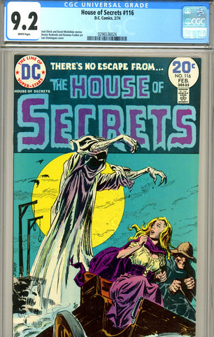 House of Secrets #116  CGC graded 9.2  white pages - SOLD!
