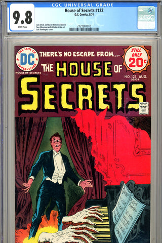 House of Secrets #122 CGC graded 9.8  HIGHEST GRADED - SOLD!