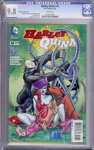 Harley Quinn #14  CGC graded 9.8 - Conner Variant - SOLD!