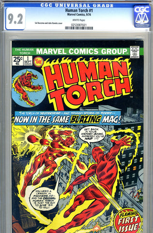 Human Torch #01   CGC graded 9.2 (1974) - SOLD!