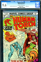 Human Torch #3 CGC graded 9.6 second highest graded