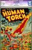 Human Torch #5   CGC graded 7.0  classic battle cover SOLD!