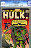 Incredible Hulk #006   CGC graded 2.5  first Teen Brigade - SOLD!