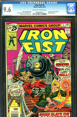 Iron Fist #5 CGC graded 9.6 - first appearance of Scimitar