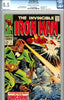 Iron Man #004  CGC graded 8.5 - SOLD!