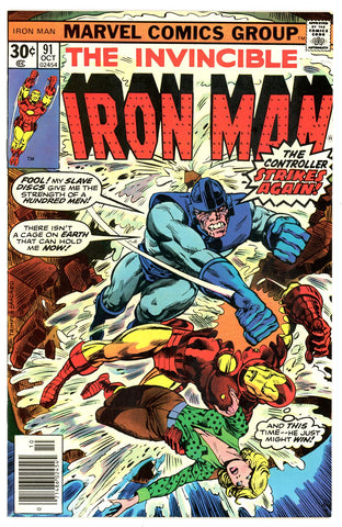 Iron Man #091 VF/NEAR MINT  1976