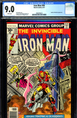 Iron Man #099 CGC graded 9.0 - Sunfire and Mandarin appearance