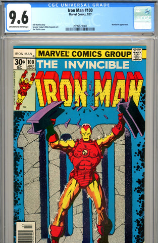 Iron Man #100 CGC graded 9.6 - Anniversary Issue SOLD!