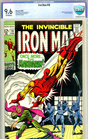 Iron Man #10 CBCS graded 9.6 - SOLD!