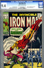 Iron Man #10  CGC graded 9.4 - SOLD!