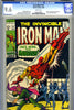 Iron Man #010   CGC  graded 9.6 - white pages - SOLD!