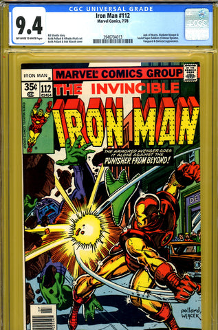 Iron Man #112 CGC graded 9.4 - vs. Soviet Super Soldiers