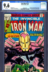 Iron Man #115 CGC graded 9.6 - Avengers and Ani-Men appearance