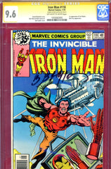 Iron Man #118 CGC graded 9.6 - "Signature Series" 1st Jim Rhodes
