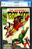 Iron Man #015 CGC graded 9.4 - green variant - 1st Alpha and Beta - SOLD!