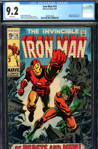 Iron Man #16 CGC graded 9.2 - Nick Fury crossover - SOLD!