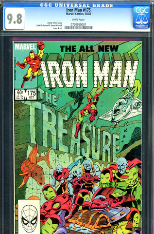 Iron Man #175 CGC graded 9.8 - HIGHEST GRADED - SOLD!