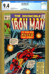 Iron Man #023 CGC graded 9.4 - third highest graded