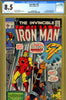 Iron Man #035 CGC graded 8.5 - Nick Fury and Daredevil x-over - SOLD!