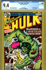 Incredible Hulk #228 CGC graded 9.4 - first appearance of new Moonstone