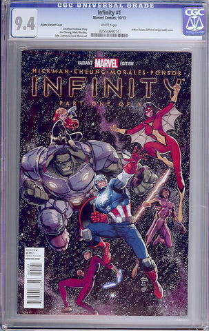 Infinity #1  CGC graded 9.4 - Adams Variant Cover - SOLD!