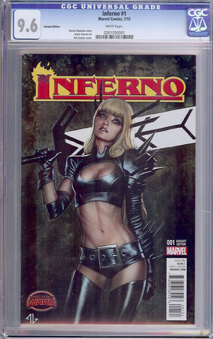 Inferno #1  CGC graded 9.6 - Variant Edition - SOLD!