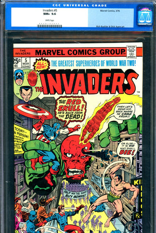 Invaders #05 CGC 9.6 - Red Skull cover - SOLD!