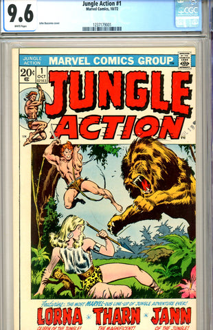 Jungle Action #01 CGC graded 9.6 SOLD!