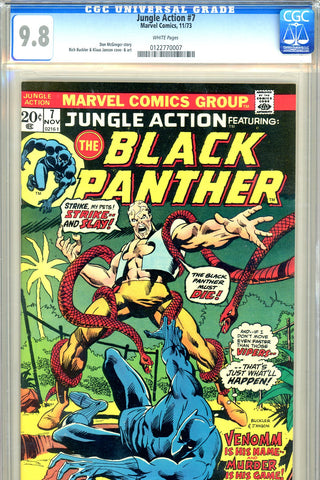 Jungle Action #07 CGC graded 9.8 - first Venomm - SOLD!