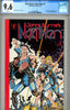 John Byrne's Next Men #1 CGC graded 9.6 embossed cover SOLD!