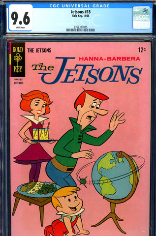 Jetsons #18 CGC graded 9.6 - HIGHEST GRADED - SOLD!