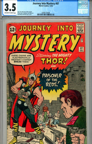 Journey into Mystery #087   CGC graded 3.5 SOLD!